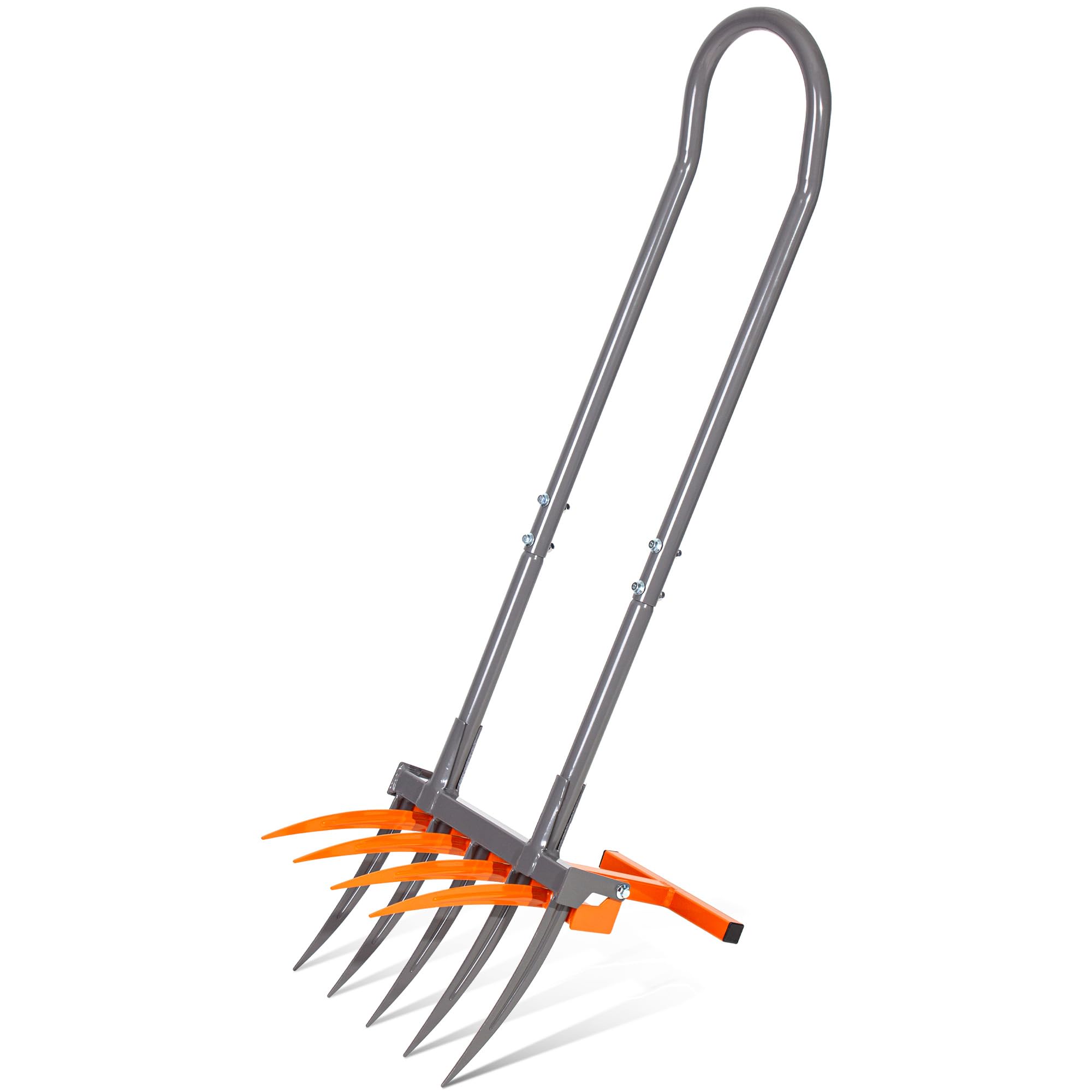 Spade Digging Fork - Brede vork, zware uitvoering, 9-tands handhark,