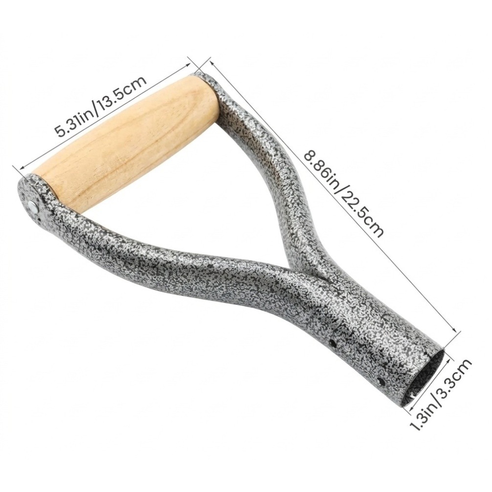 1PCS Zilveren Y-Grip Schopstee - Spade Digging Fork recensie en prijs