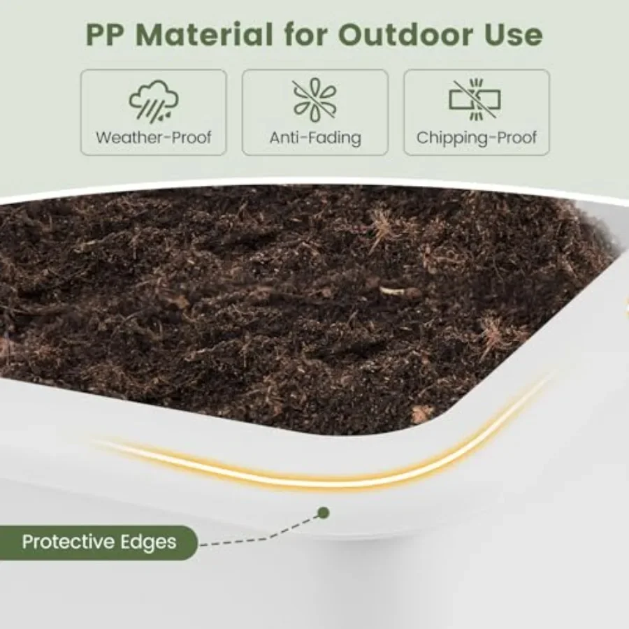 Verhoogde plantenbakken voor b - Self-Watering Planter recensie en prijs