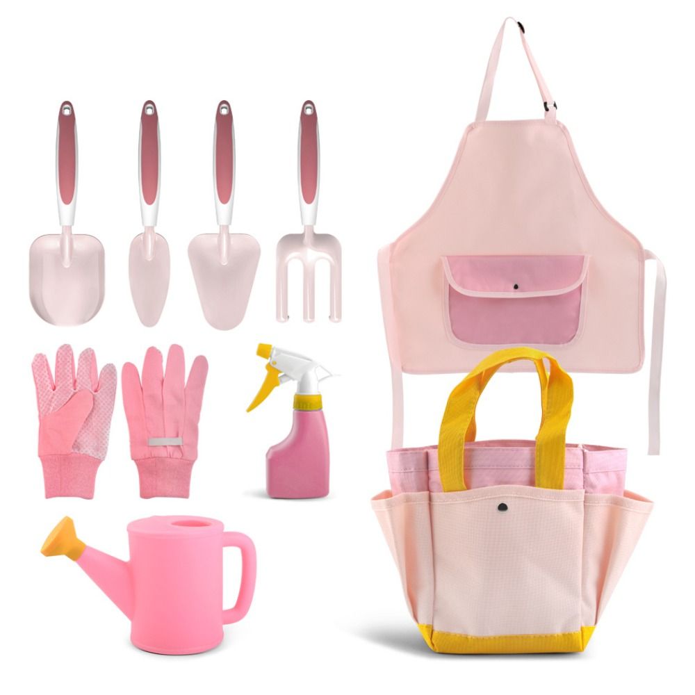 Cadeau snoepkleurige tuinset m - Gardening Tools Girls recensie en prijs