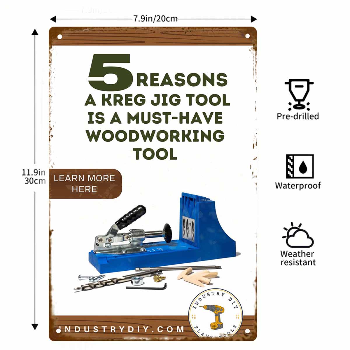 2D FLAT 1-delige 5 Redenen Waa - Gardening Tools Must Haves recensie en prijs