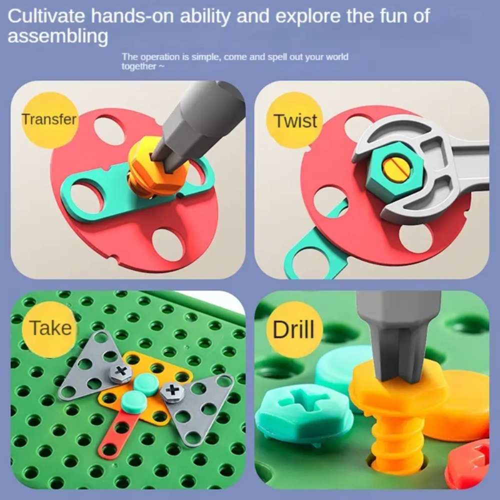 450 stuks kinder STEM-boorset  - Gardening Tools Girls recensie en prijs